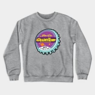 Vintage Atomic Cola Bottlecap Crewneck Sweatshirt